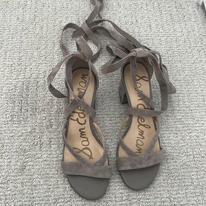 Sam Edelman Suede Lace Heels